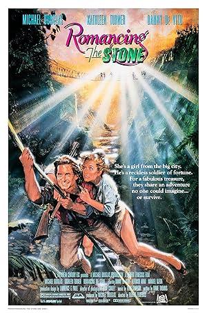movie poster for ROMANCING THE STONE