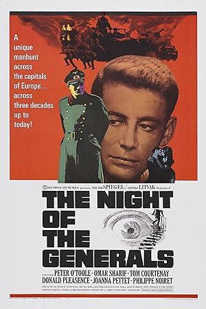 movie poster for NIGHT OF THE GENERALS