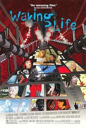 movie poster for WAKING LIFE