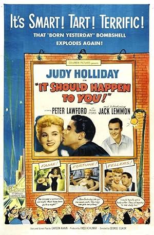 movie poster for IT SHOULD HAPPEN TO YOU