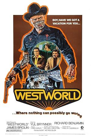 movie poster for WESTWORLD