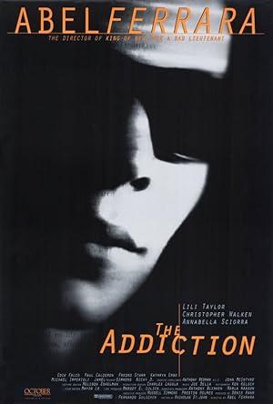 movie poster for THE ADDICTION