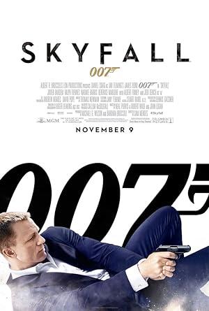 movie poster for SKYFALL