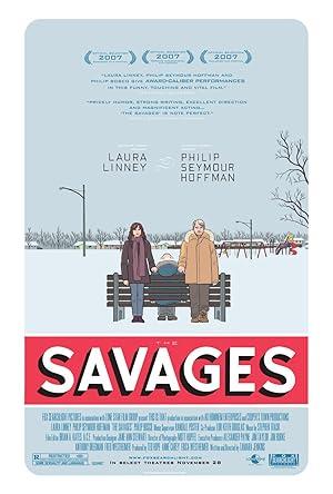 movie poster for THE SAVAGES