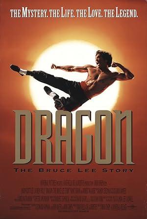 movie poster for DRAGON:THE BRUCE LEE STORY