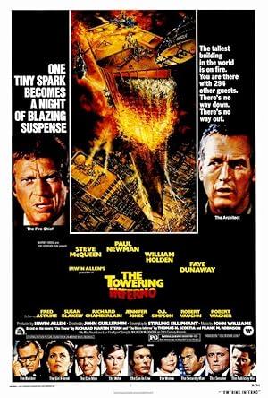 movie poster for THE TOWERING INFERNO