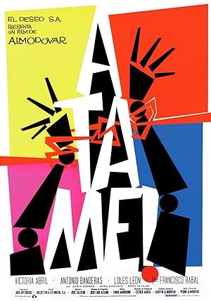 movie poster for TIE ME UP! TIE ME DOWN!