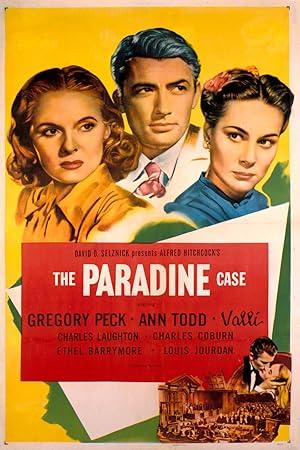 movie poster for THE PARADINE CASE