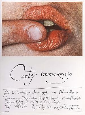 movie poster for IMMORAL TALES