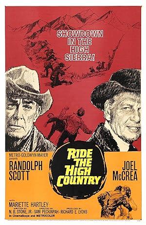 movie poster for RIDE THE HIGH COUNTRY