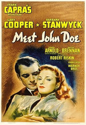 movie poster for MEET JOHN DOE