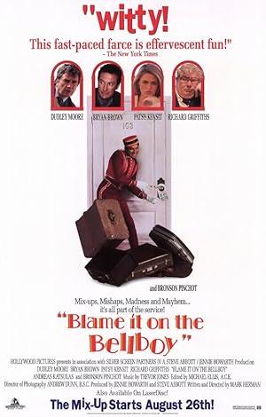 movie poster for BLAME IT ON THE BELLBOY