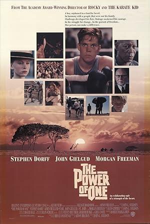 movie poster for THE POWER OF ONE