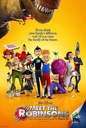 movie poster for MEET THE ROBINSONS