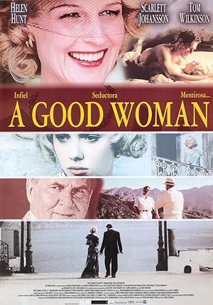 movie poster for A GOOD WOMAN