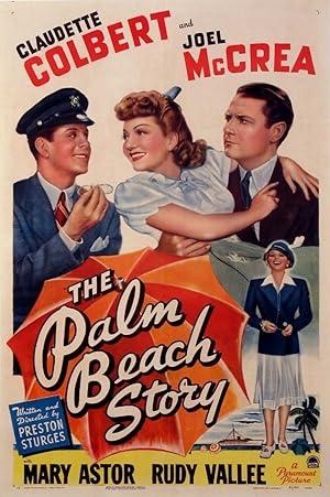 movie poster for THE PALM BEACH STORY