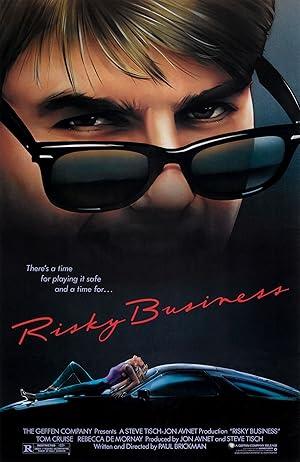 movie poster for RISKY BUSINESS