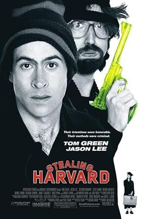 movie poster for STEALING HARVARD