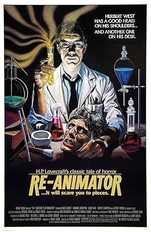 movie poster for RE-ANIMATOR