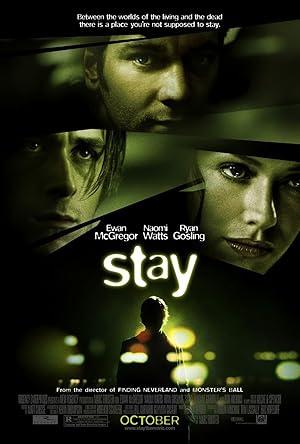 movie poster for STAY