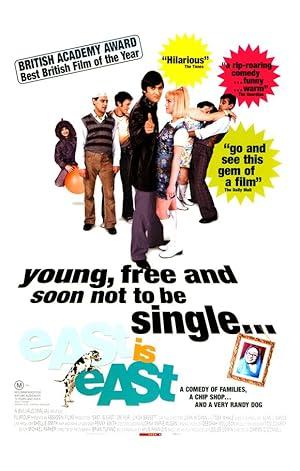 movie poster for EAST IS EAST