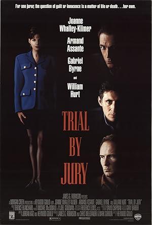 movie poster for TRIAL BY JURY
