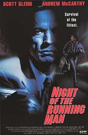 movie poster for NIGHT OF THE RUNNING MAN