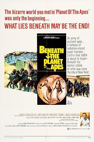 movie poster for BENEATH THE PLANET OF THE APES