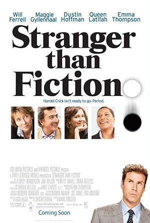 movie poster for STRANGER THAN FICTION