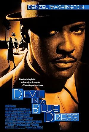 movie poster for DEVIL IN A BLUE DRESS