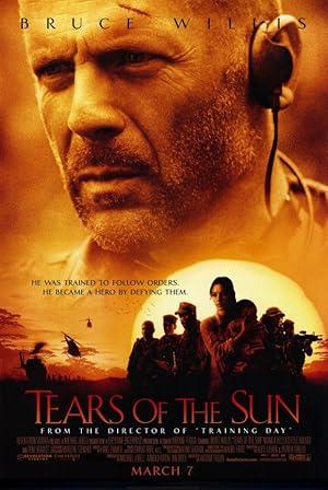 movie poster for TEARS OF THE SUN
