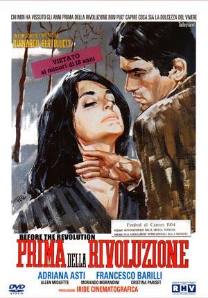 movie poster for BEFORE THE REVOLUTION