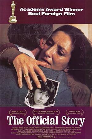 movie poster for THE OFFICIAL STORY