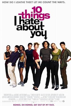 movie poster for 10 THINGS I HATE ABOUT YOU