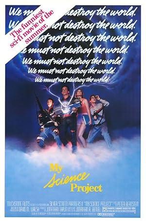 movie poster for MY SCIENCE PROJECT