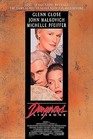 movie poster for DANGEROUS LIAISONS