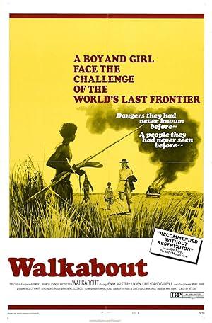 movie poster for WALKABOUT
