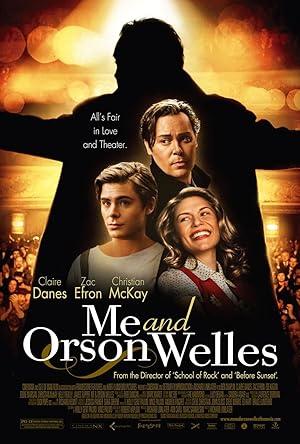 movie poster for ME AND ORSON WELLES