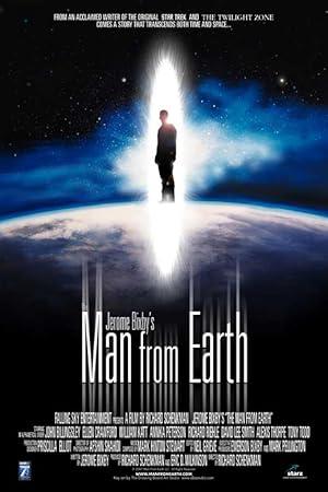 movie poster for THE MAN FROM EARTH