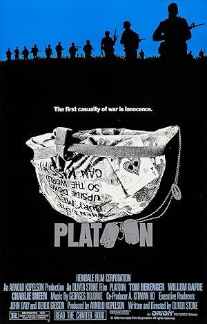 movie poster for PLATOON