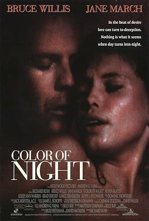 movie poster for COLOR OF NIGHT