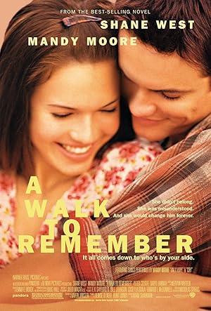 movie poster for A WALK TO REMEMBER