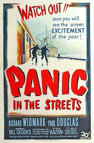 movie poster for PANIC IN THE STREETS