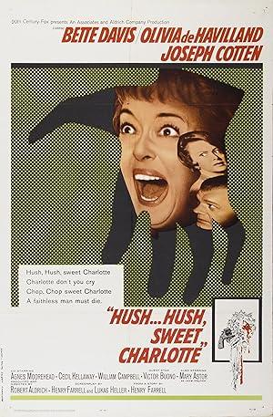 movie poster for HUSH...HUSH, SWEET CHARLOTTE