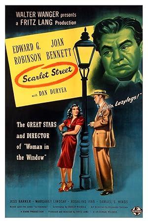 movie poster for SCARLET STREET