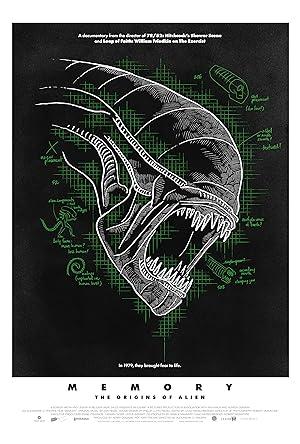 movie poster for MEMORY: THE ORIGINS OF ALIEN