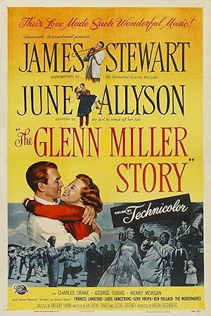 movie poster for THE GLENN MILLER STORY