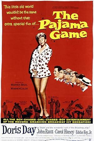 movie poster for THE PAJAMA GAME
