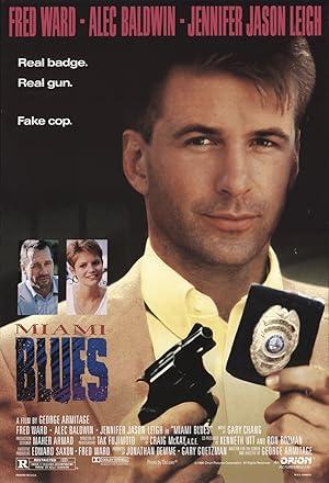 movie poster for MIAMI BLUES
