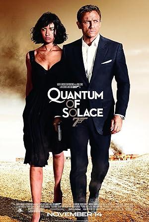 movie poster for QUANTUM OF SOLACE